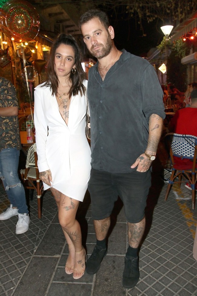 הגיעו לשוק. עומר מילר ושירן כדר (צילום: ענת מוסברג)