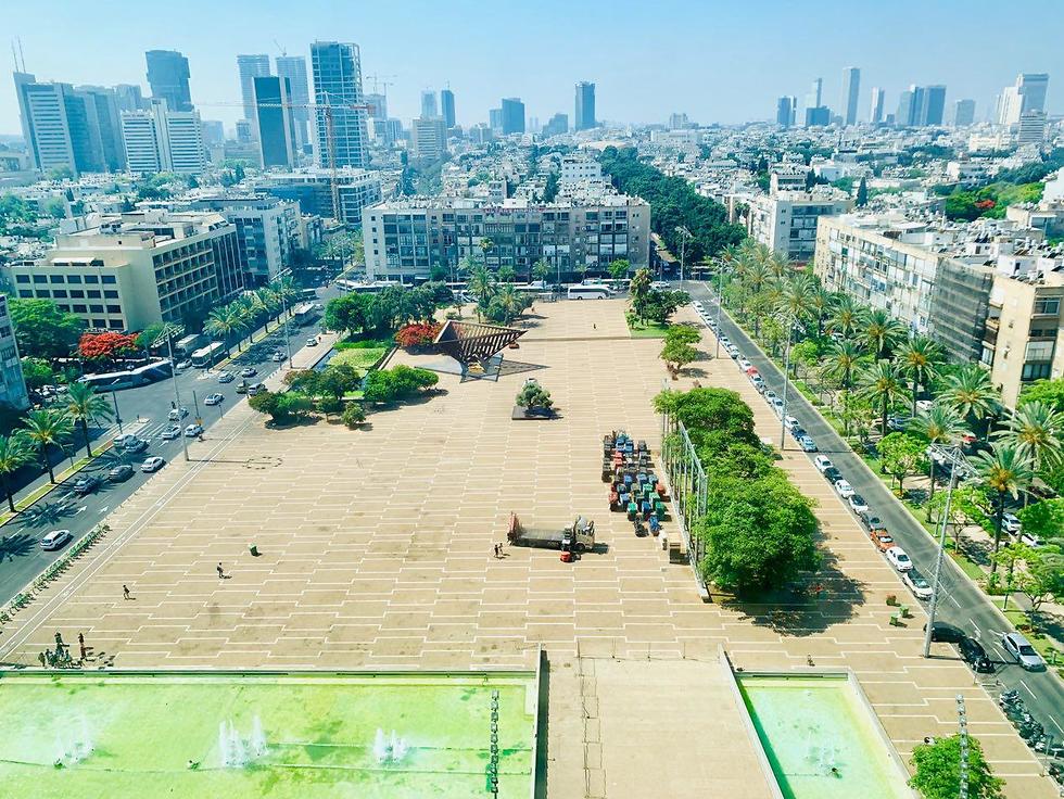 Площадь Рабина в Тель-Авиве. Фото: Шири Адар