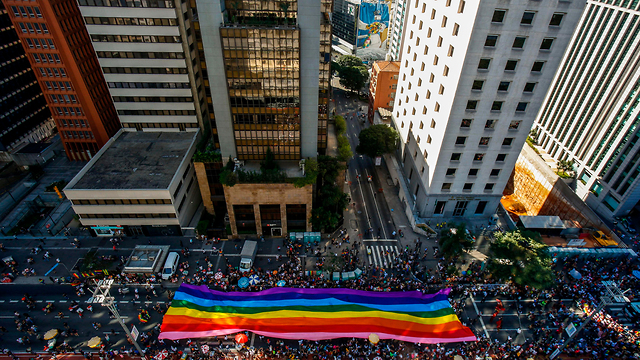 ברזיל מצעד הגאווה גאווה סאו פאולו להט
