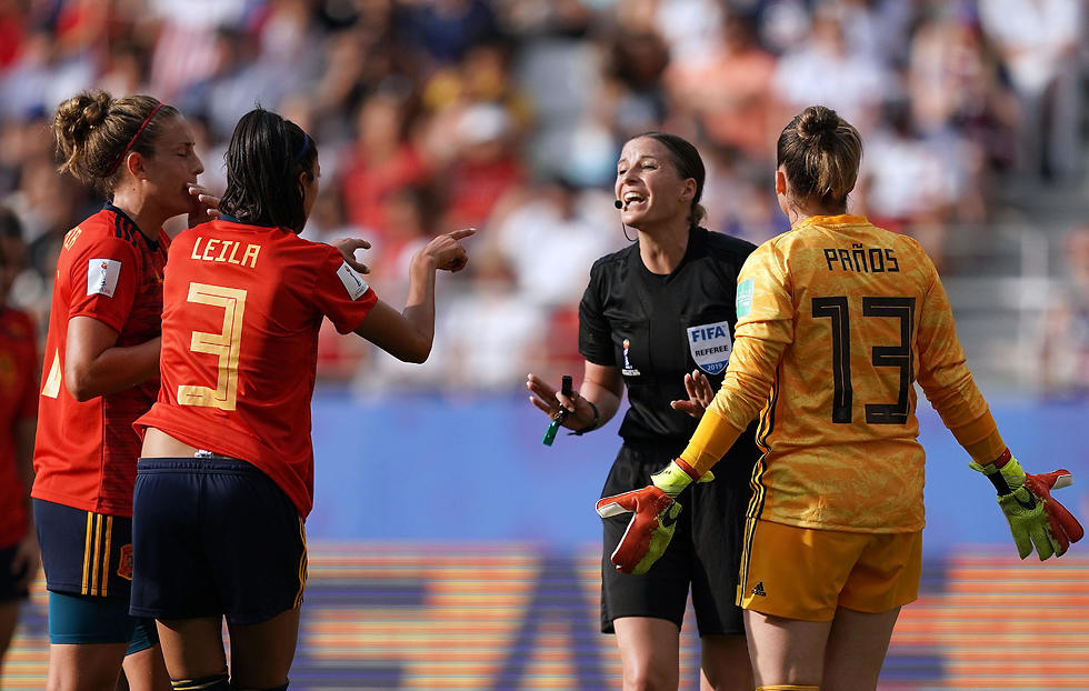 נבחרת ספרד מונדיאל הנשים (צילום: AFP)