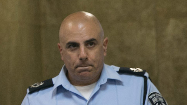 Moshe Bareket commander of the West Bank police district
