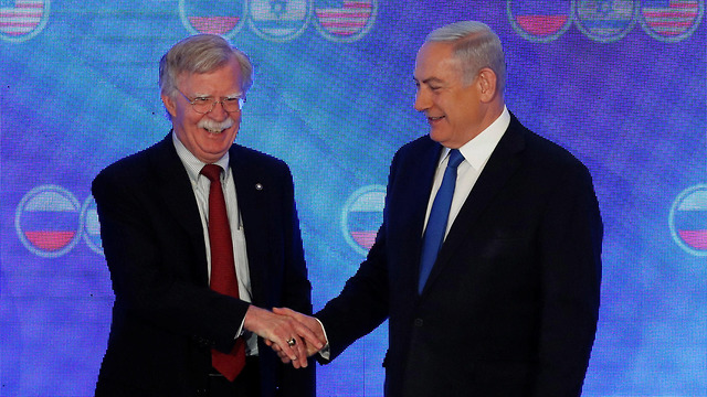 John Bolton and Prime Minister Netanyahu (Photo: Reuters)