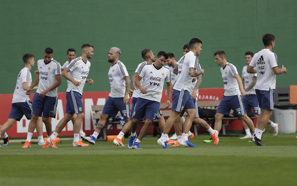 נבחרת ארגנטינה (צילום: AP)