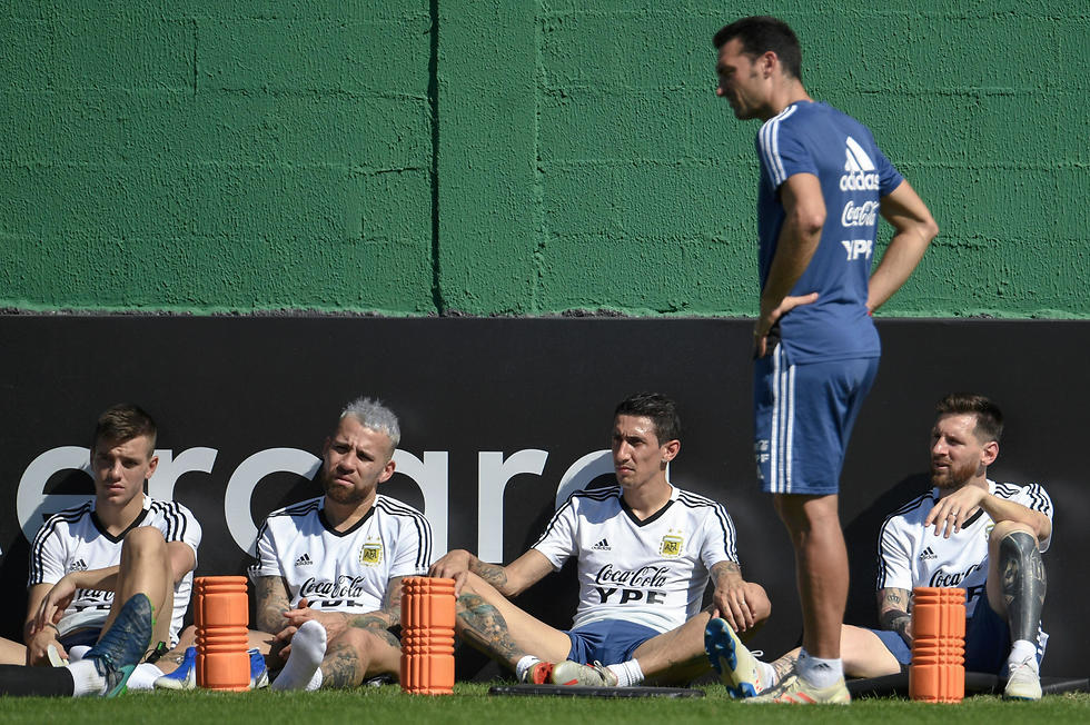 נבחרת ארגנטינה (צילום: AFP)