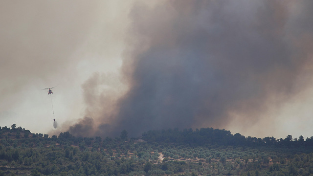  שריפות ספרד גל חום (צילום: רויטרס)