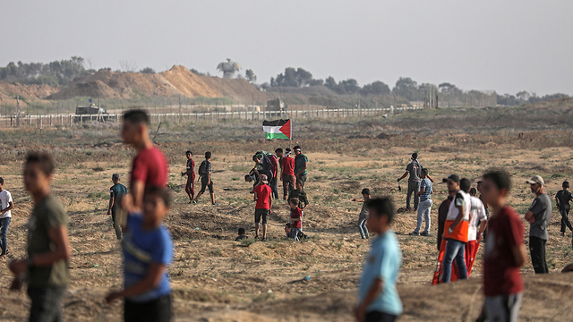 Граница Газы с Израилем. Фото: EPA
