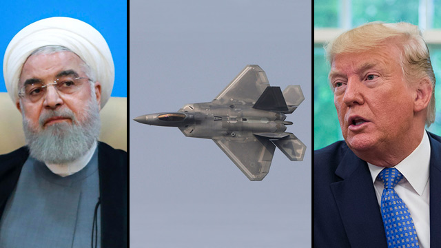 Президенты Ирана и США, F-22. Фото: АР