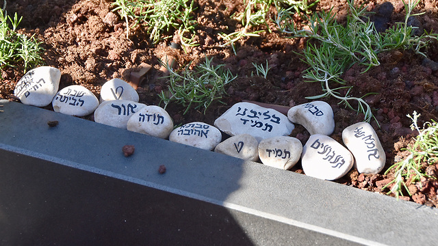 נשיא המדינה ראובן רילבין ובני משפחה עולים לקברה של נחמה ריבלין ז