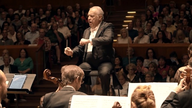 Zubin Mehta conducting the Israel Philharmonic