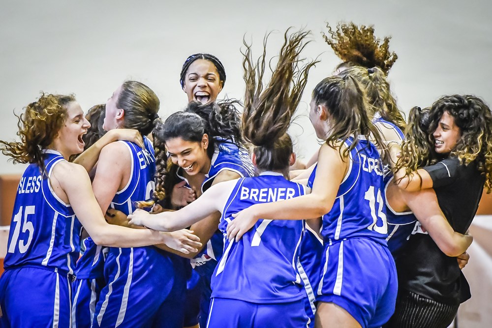 נבחרת הנערות נבחרת נערות (צילום: FIBA.COM)