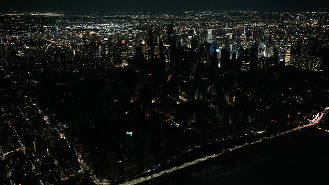 הפסקת חשמל במנהטן, ניו יורק (צילום: AFP)