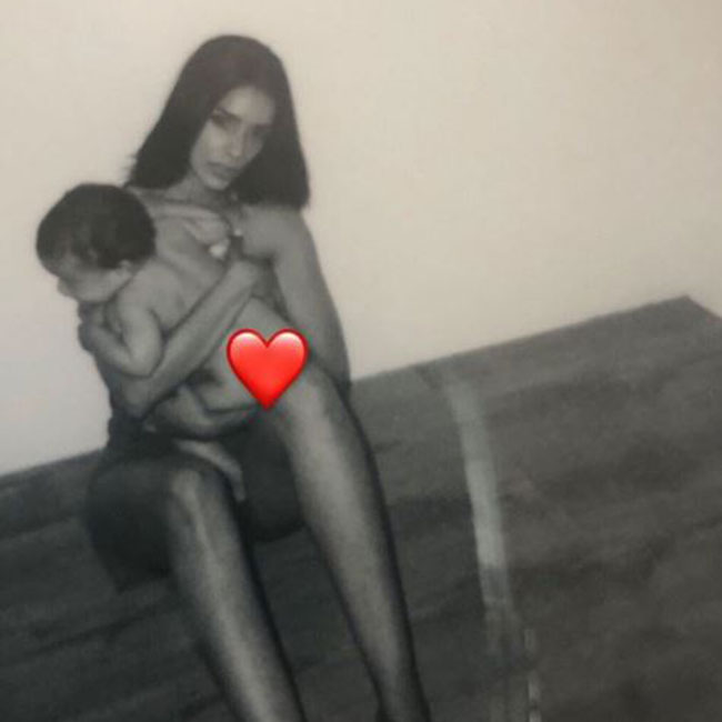 וזו התמונה שעמר העלתה הבוקר עם תו פרינס (צילום: צילום מסך)