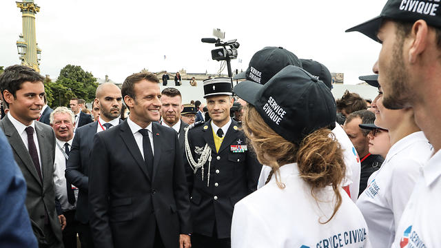 יום הבסטיליה צרפת פריז (צילום: AFP)