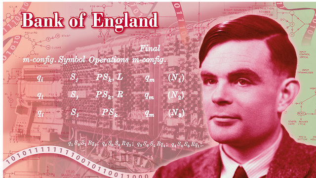 Turing on a new banknote (Photo: EPA)
