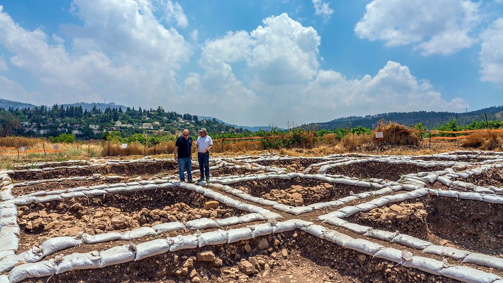 Раскопки возле Иерусалима. Фото: Эяль Марко (Photo: Eyal Marco, Antiquities Authority)
