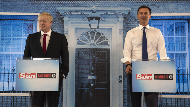 בריטניה ג'רמי האנט בוריס ג'ונסון מועמדים ל ראשות הממשלה (צילום: gettyimages)