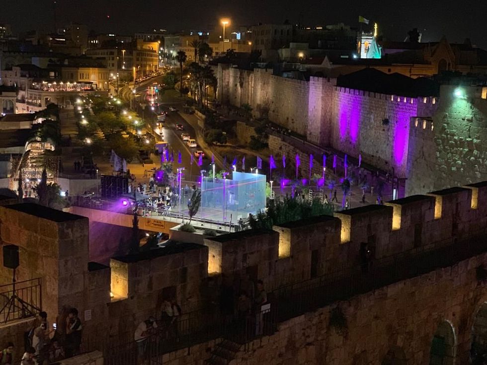 סקווש בירושלים (צילום: נמרוד אהרונוב)