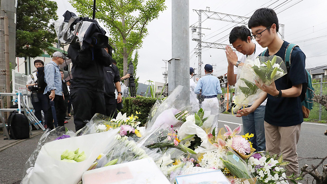 יפן הצתה 33 הרוגים שריפה אולפני קיוטו אנימציה (צילום: AFP)