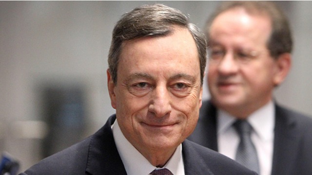 נשיא הבנק האירופי המרכזי מריו דראגי (צילום: איי אף פי)