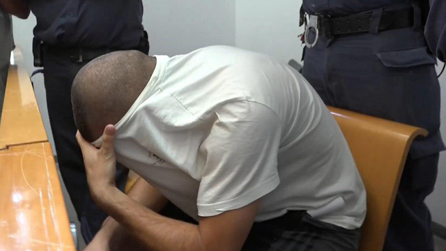  ערר על הארכת המעצר של מוחמד ח'טיב, חשוד בהתעללות בחוסה במעון בחיפה (צילום: אביהו שפירא)