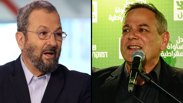 Эхуд Барак и Ницан Горовиц (слева-направо). Фото: Таль Шахар, Ави Муалем