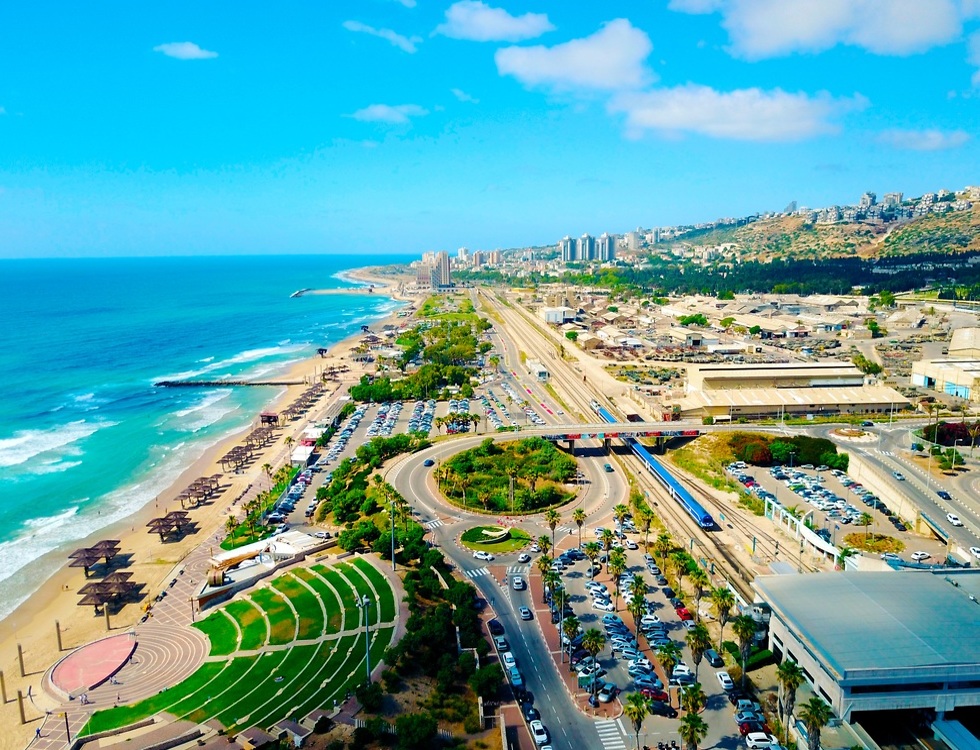 החופים בדרום חיפה (צילום: shutterstock)