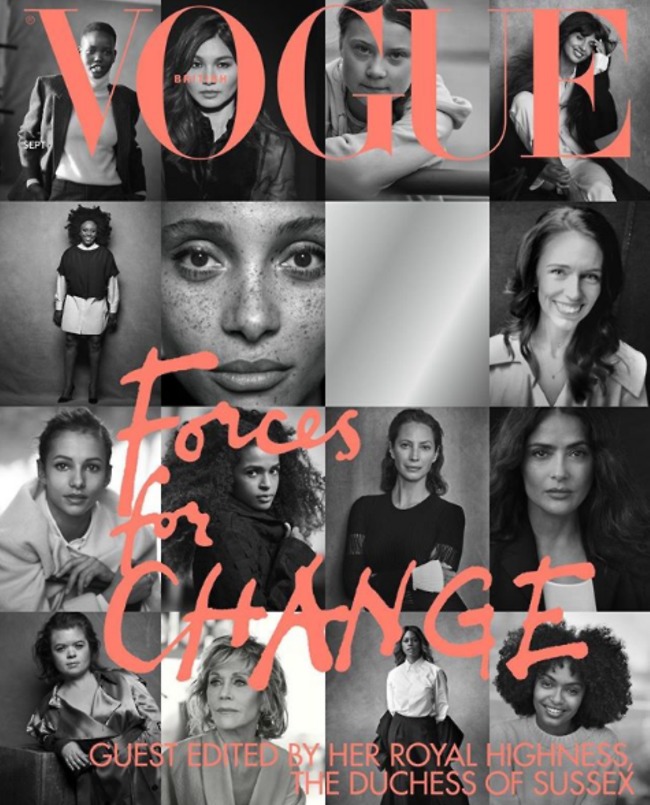 ריספקט. שער ספטמבר (צילום: British Vogue) ריספקט. שער ספטמבר (צילום: British Vogue)