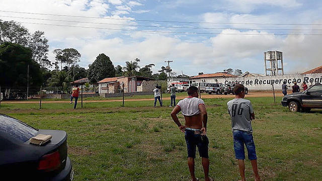 מהומות בית כלא אלטמירה ב פארה ב ברזיל (EPA)