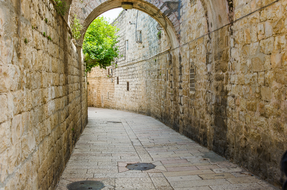 В Старом городе Иерусалима слабый сигнал GPS. Фото: shutterstock