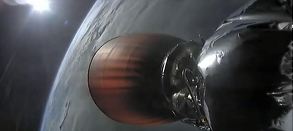 לווין עמוס 17 שיגור חלל (צילום: SpaceX)
