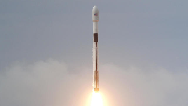 Запуск "Амоса-17". Фото: AP