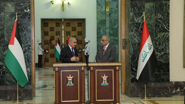 Palestinian Prime Minister Mohammad Shtayyeh  visits Iraq