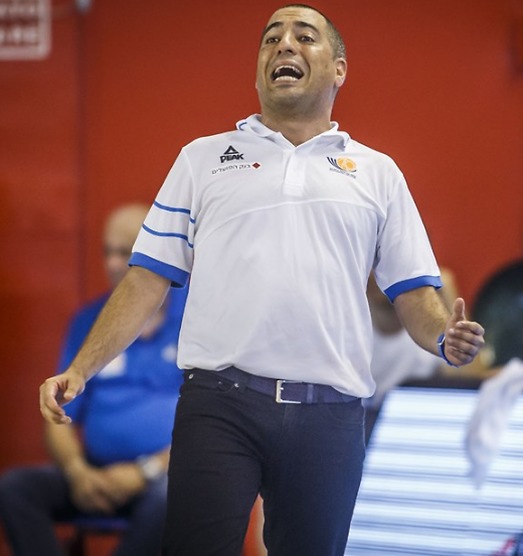 המאמן ברק דמיציאן (צילום: איגוד הכדורסל)