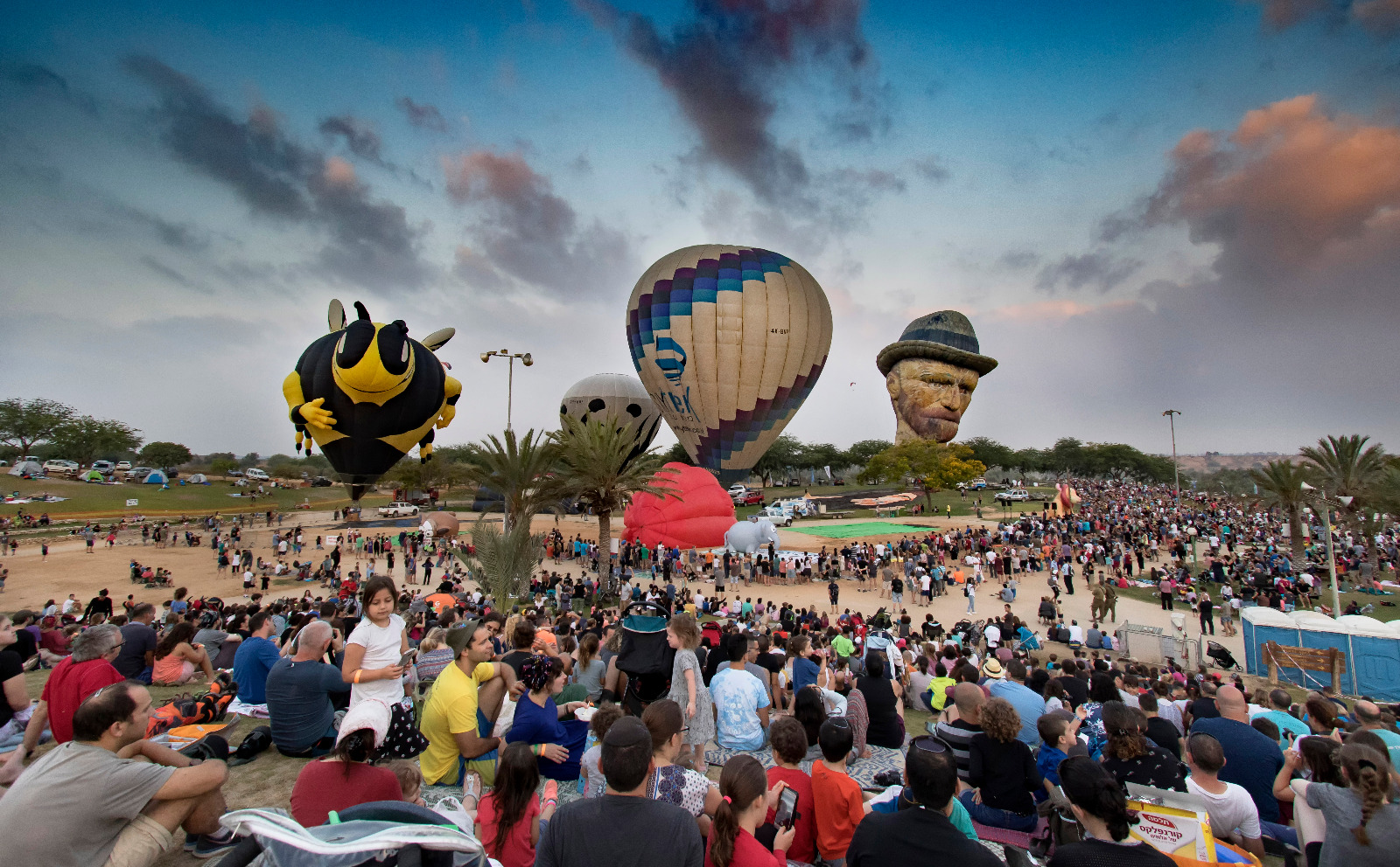 Фестиваль воздушных шаров в Негеве. Фото: Тамара Коэн