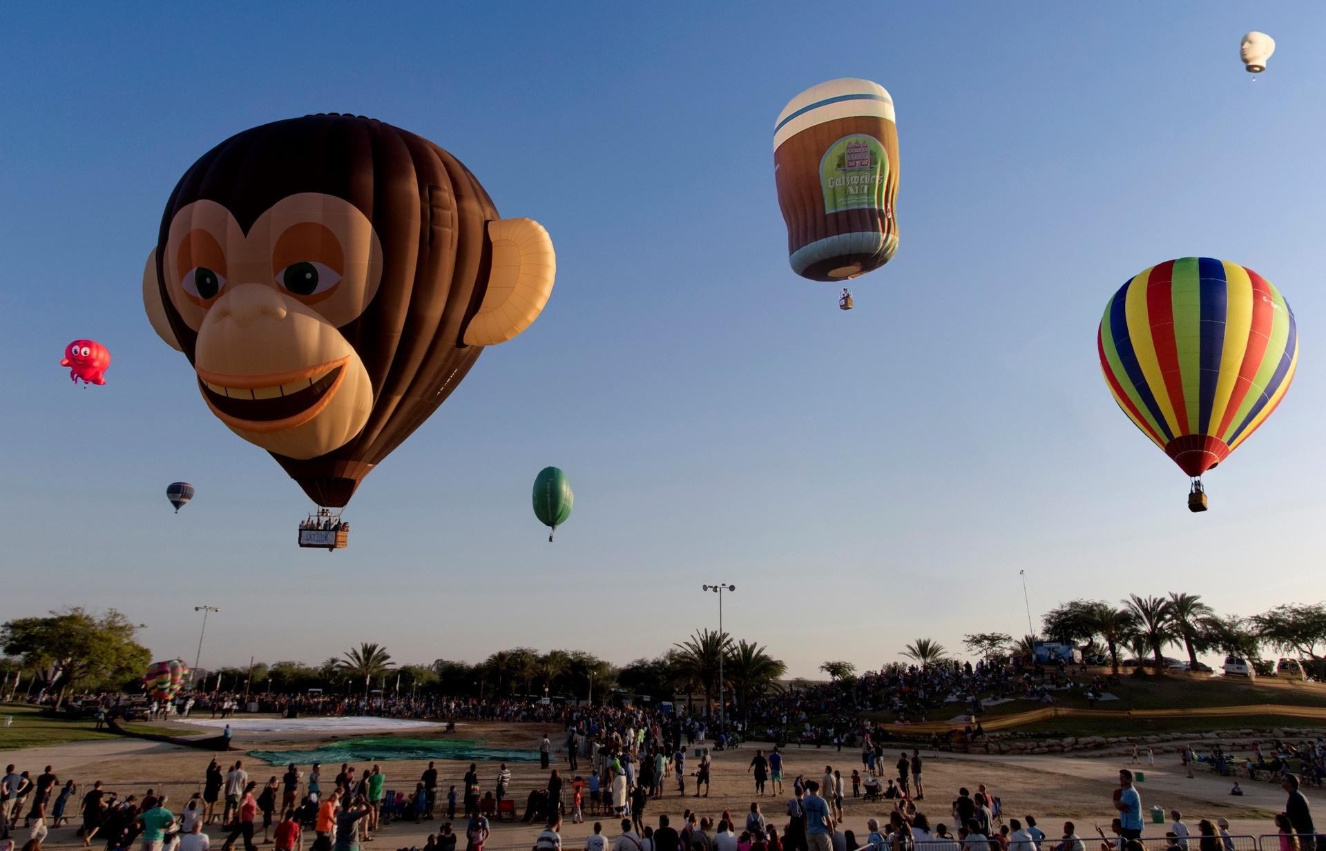 Фестиваль воздушных шаров в Негеве. Фото: Тамара Коэн