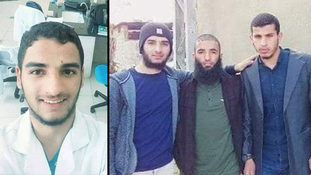 The four armed Gazans killed during an infiltration attempt, identified by Palestinian sources