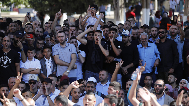 Беспорядки на Храмовой горе. Фото: AFP