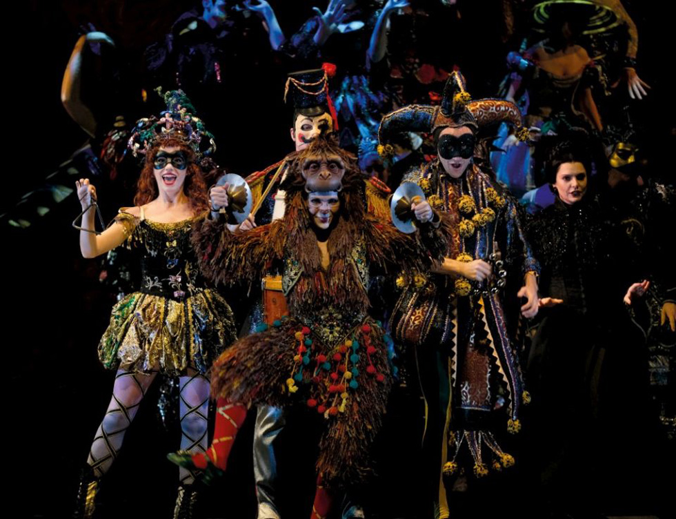 Сцена из мюзикла "Призрак оперы". Фото предоставлено пресс-службой бродвейской постановки
