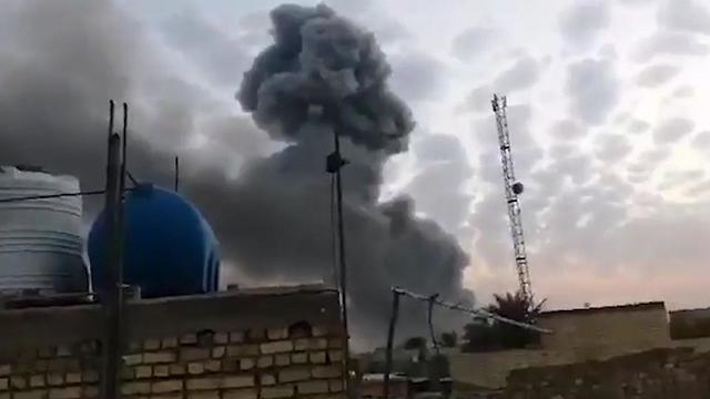 Взрыв на оружейном складе в Багдаде