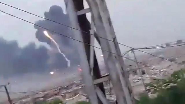 Взрыв на оружейном складе в Багдаде
