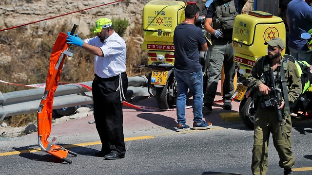 The scene of the attack (Photo: AFP)