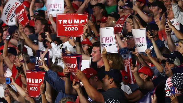 Supporters of Donald Trump at one of his election rallies in New Hampshire (Photo: AFP)