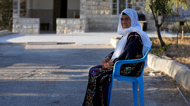 מופתיה סבתא סבתה של רשידה טליב ב כםר בית עור אל-פוקא (צילום: רויטרס)