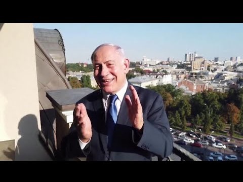Netanyahu gives campaign message in Kiev