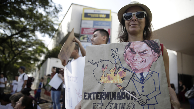  Protests against Bolsonaro in Colombia (Photo: EPA)