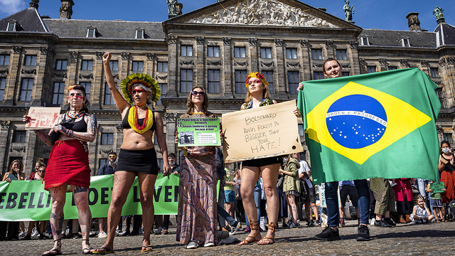  Protests against Bolsonaro in the Netherlands (Photo: EPA)