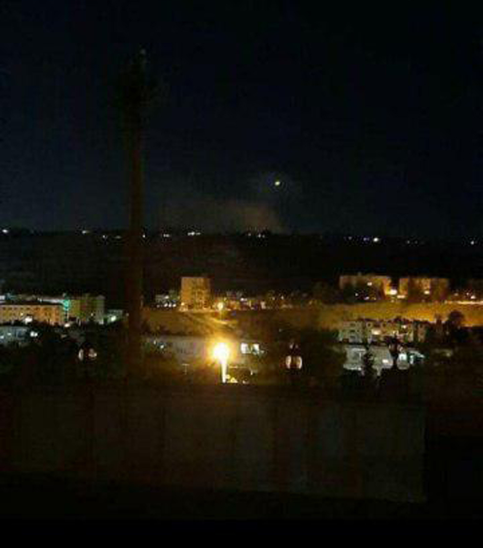 Ночные взрывы в Дамаске