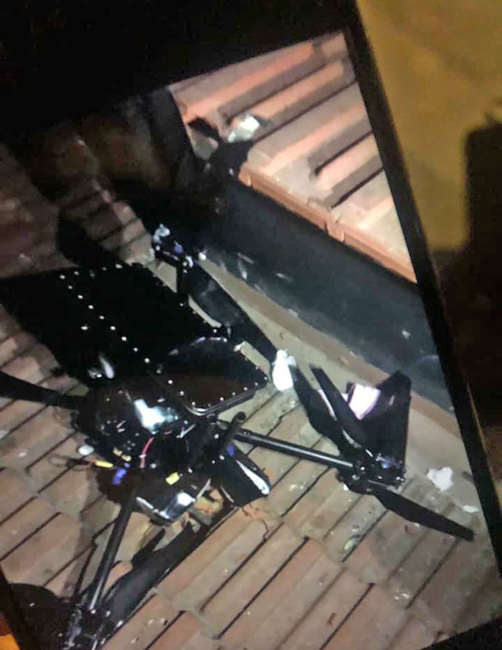 One of the Israeli drones that reportedly went down over Beirut