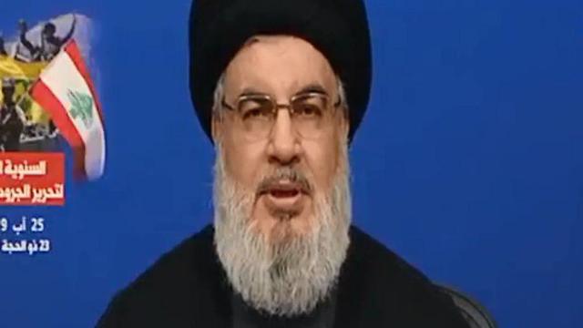 Hezbollah leader Hassan Nasrallah 