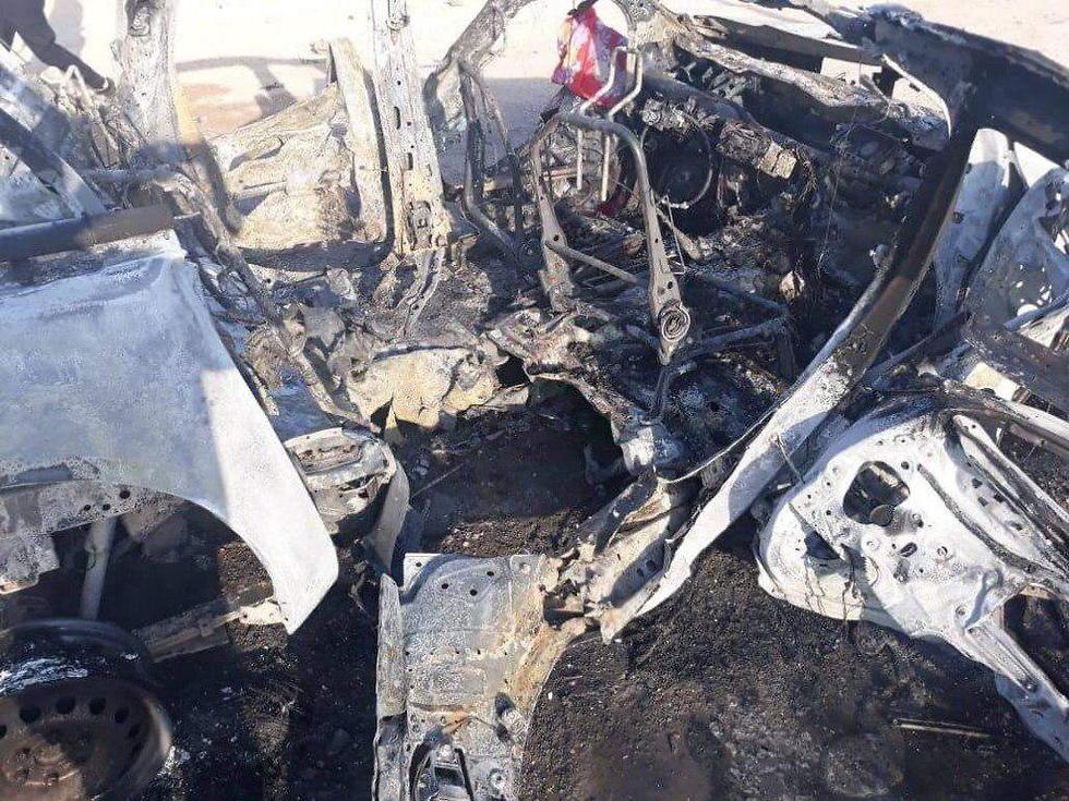 כלי הרכב שהושמדו בתקיפה בעיראק ()